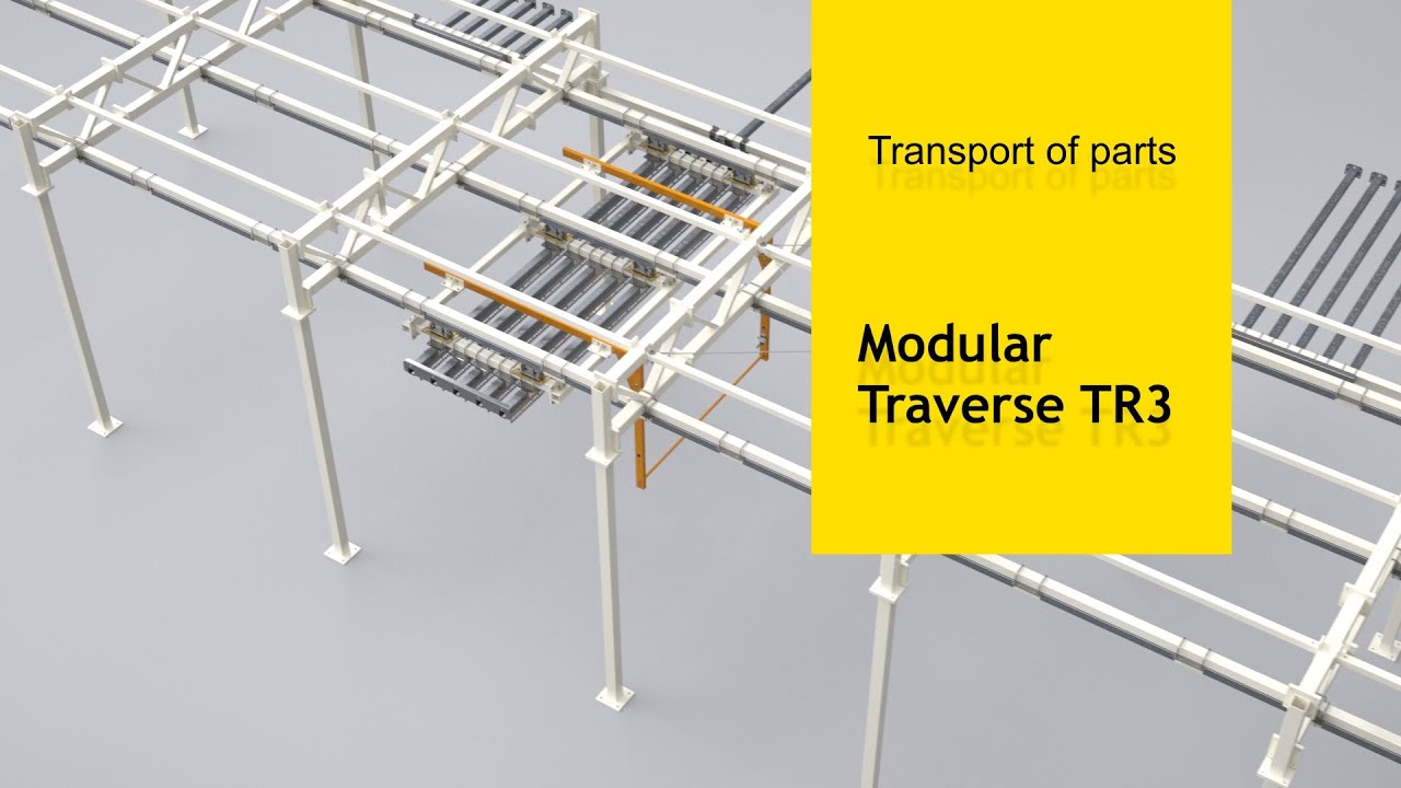 Transport of parts - Modular Traverse TR3