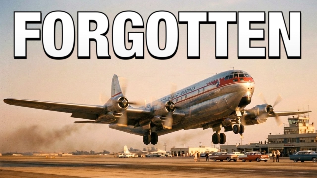 10 FORGOTTEN Airliners of the 1950s That Lost the Jet Age