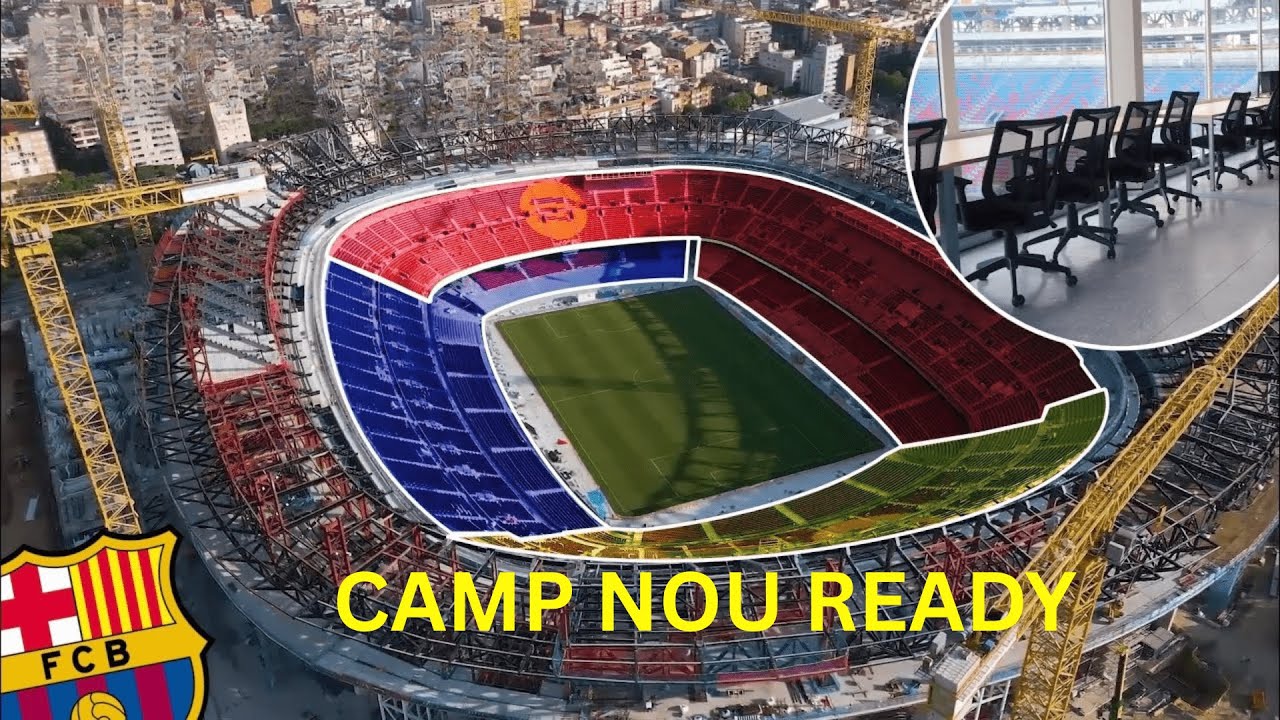 Inside Camp Nou 2025 🔥 The Stunning Progress of Barcelona’s New Era Stadium.