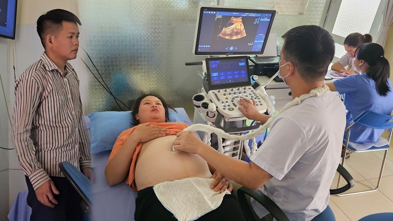 TIMELAPSE: Pregnant Mom harvesting vegetable - Had a stomachache, go to the hospital