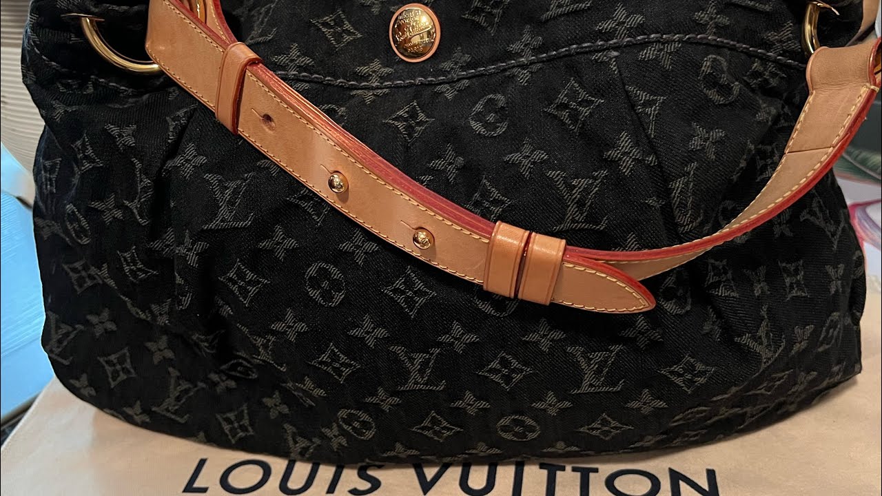 Louis Vuitton Daily PM Black Denim
