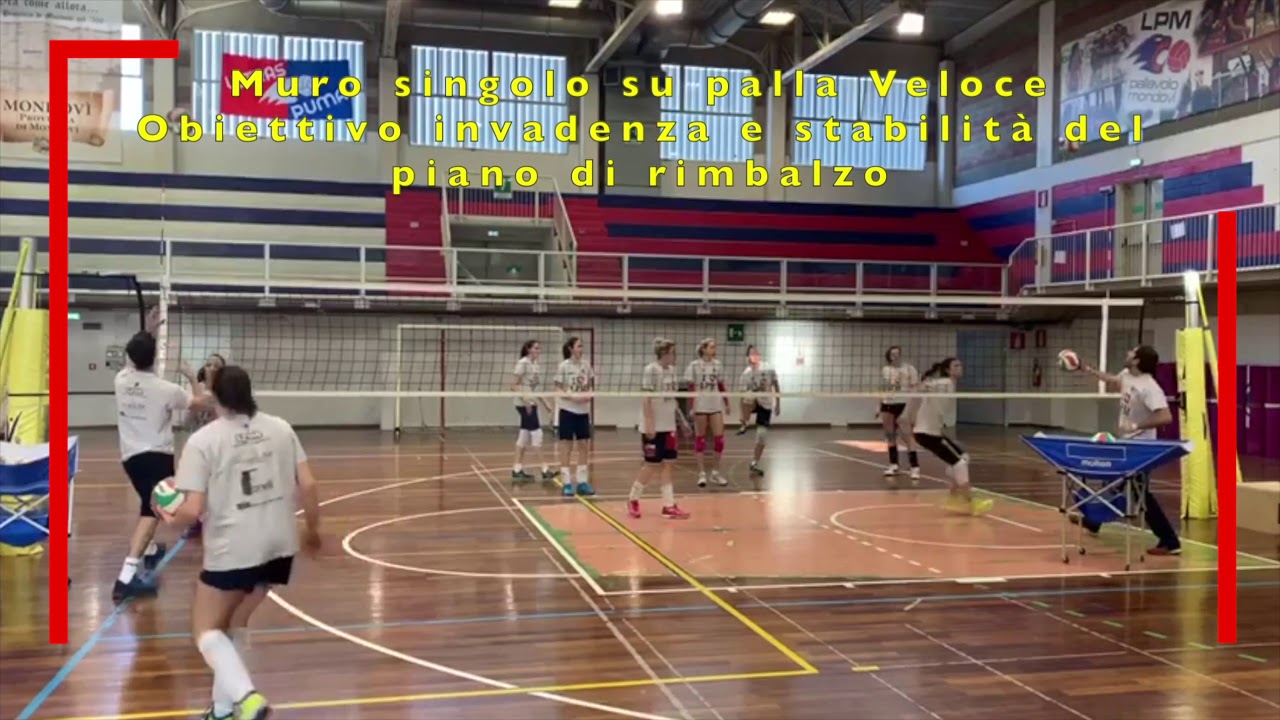 ESERCIZI PER MIGLIORARE IL MURO NELLA PALLAVOLO