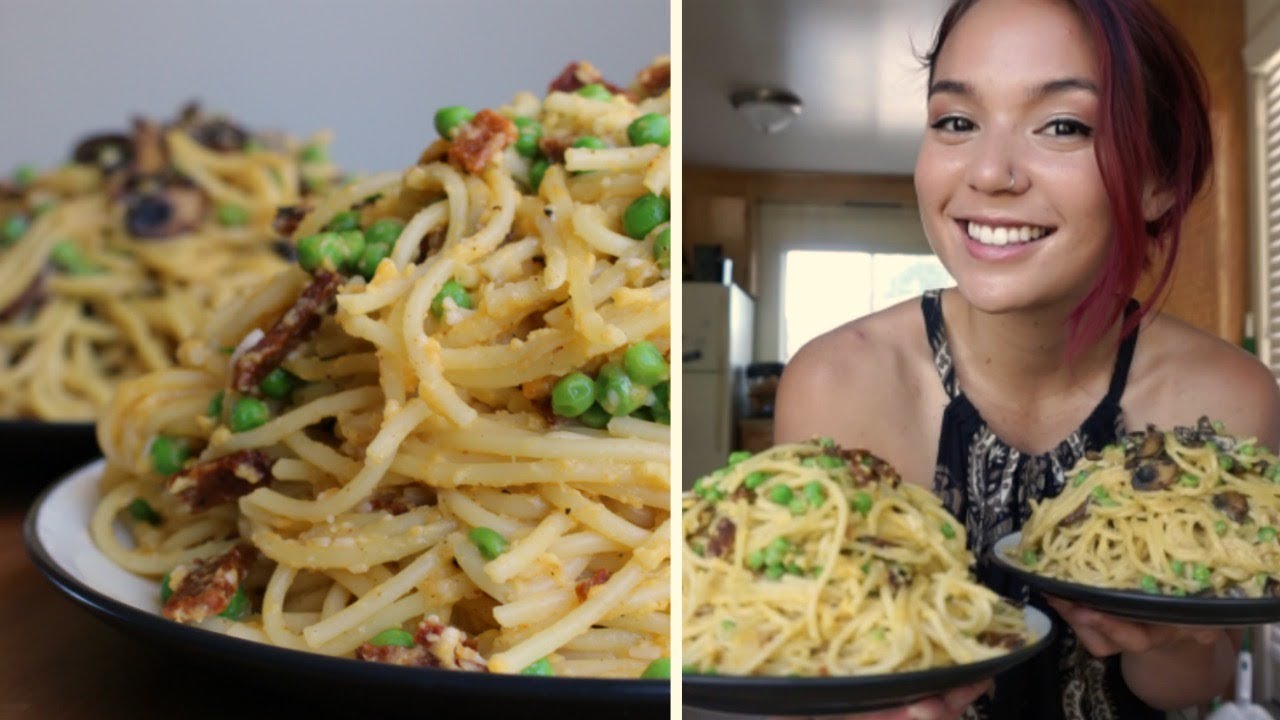 Vegan Carbonara // Recipe + Taste Test