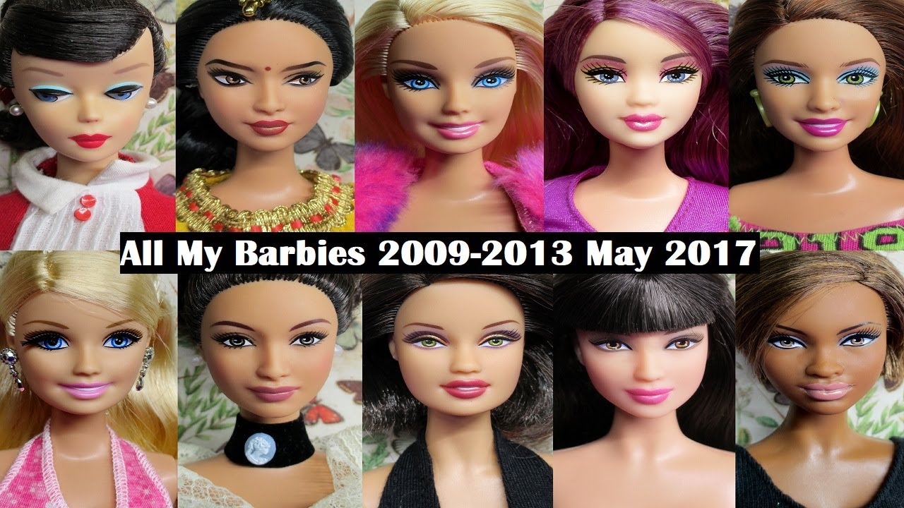 All My Barbies 2009-2013 May 2017