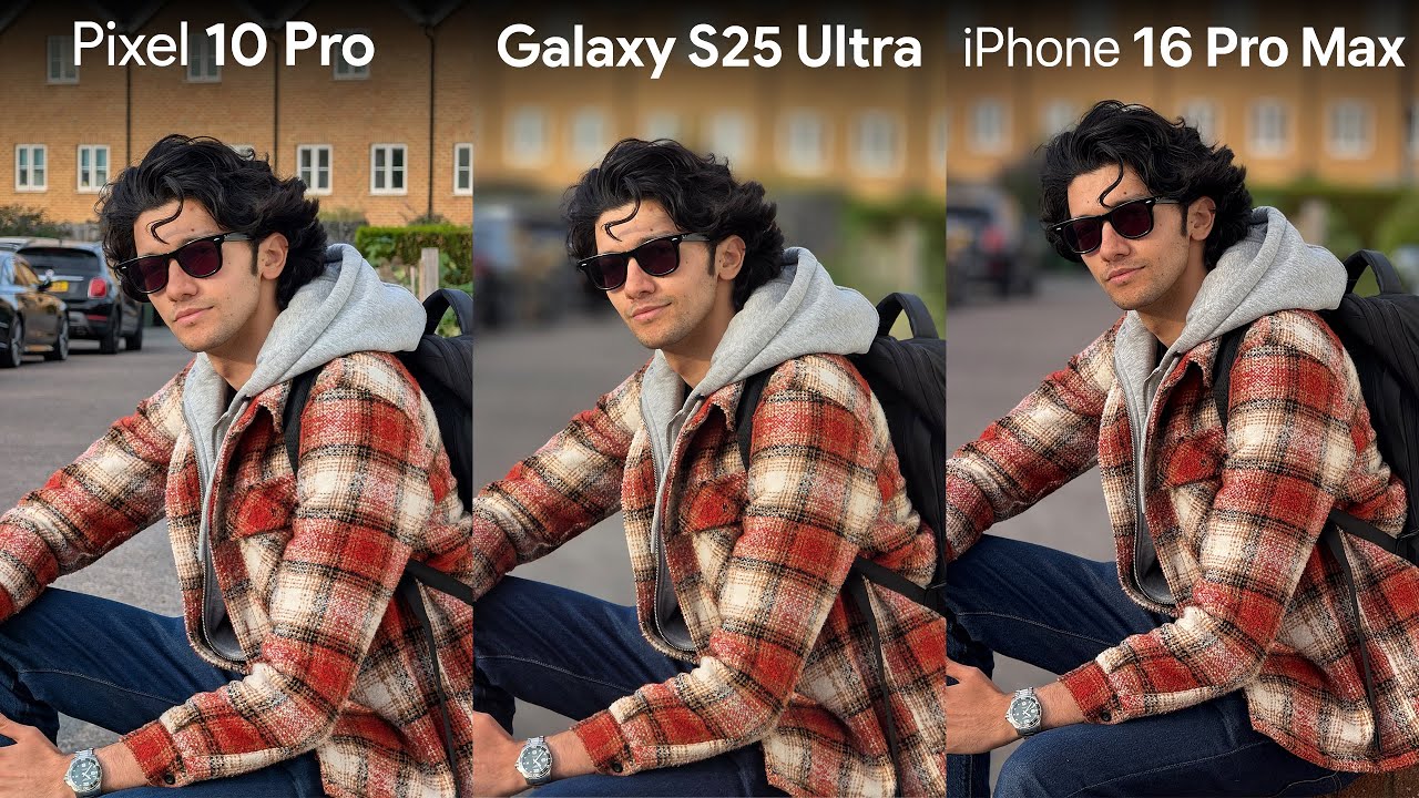 Google Pixel 10 Pro XL vs Galaxy S25 Ultra vs iPhone 16 Pro Max - Camera Test