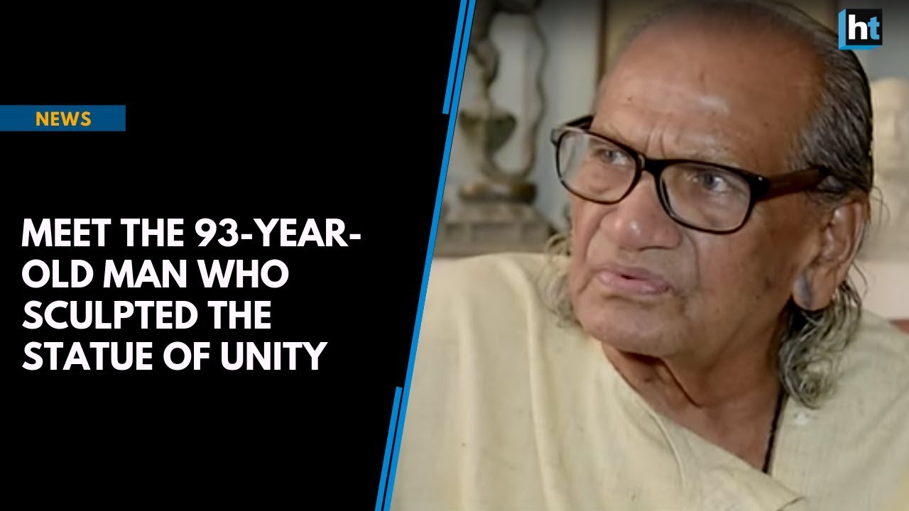Meet the 93-year-old man who sculpted the Statue of Unity
