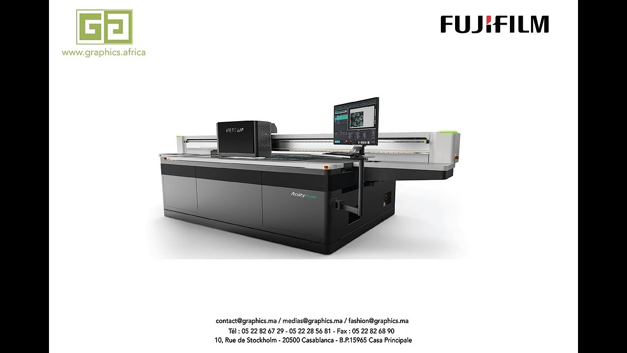 Graphic's Africa - Fujifilm Acuity Prime 2O - Mai 2022