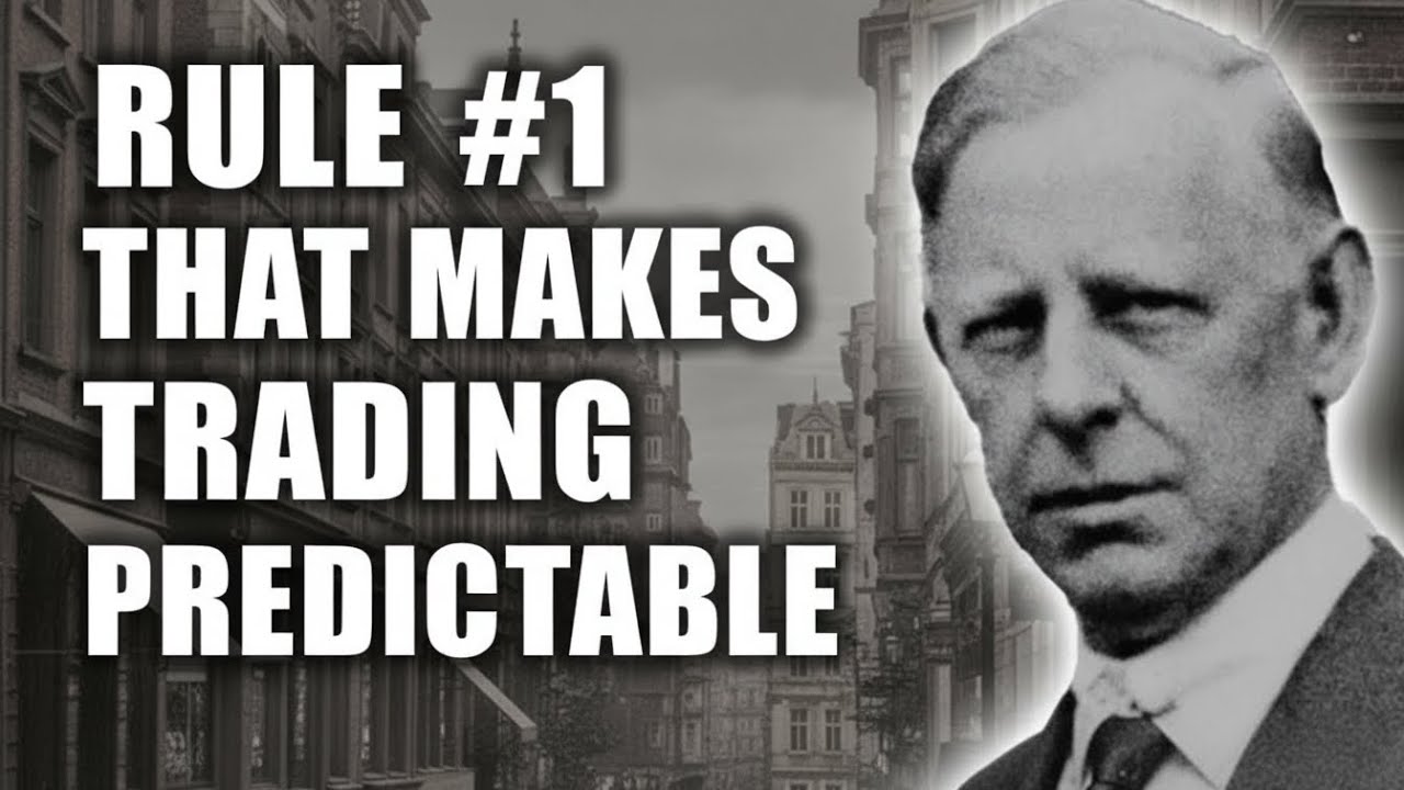 🔥Jesse Livermore | The Rule That Makes Trading Predictable🎯
