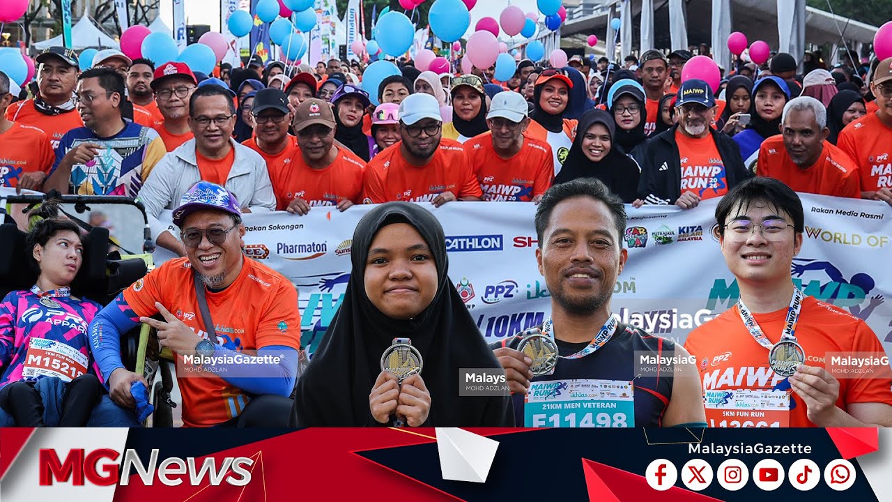 Lebih 10,000 Peserta Meriahkan MAIWP Run 2026, Lambang Perpaduan Masyarakat