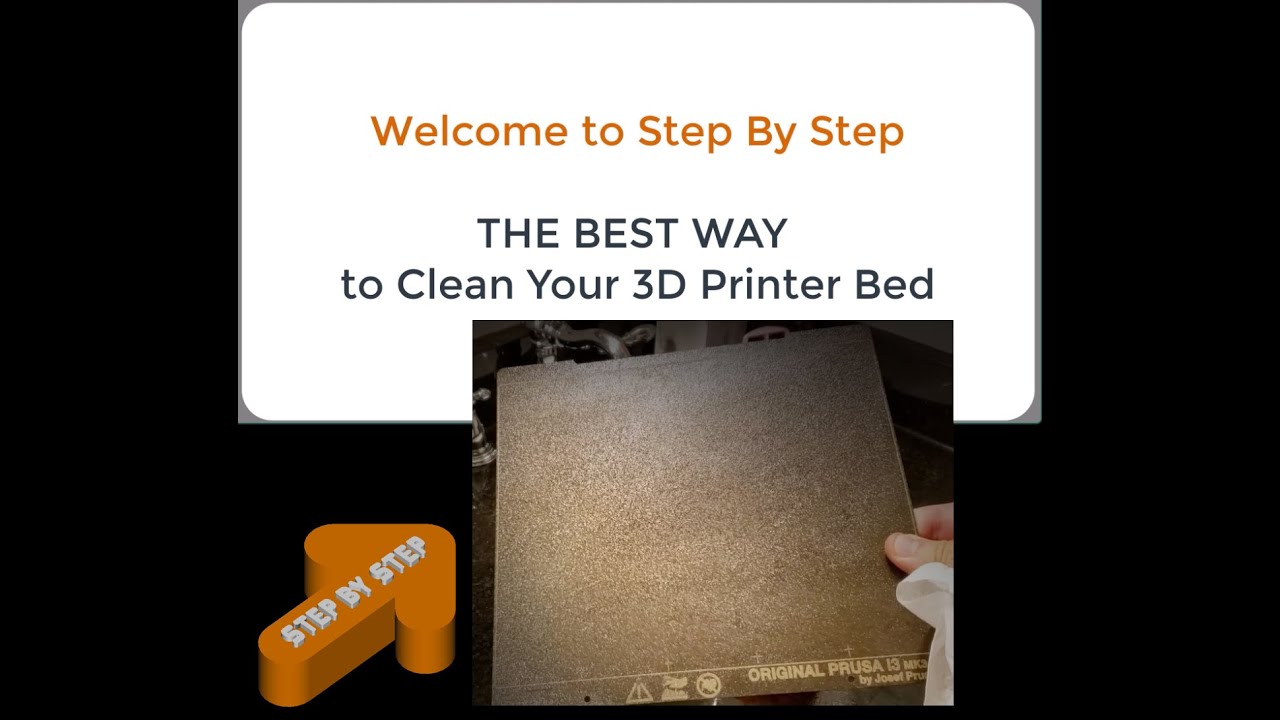 The Best Way to Clean your 3D Printer Bed