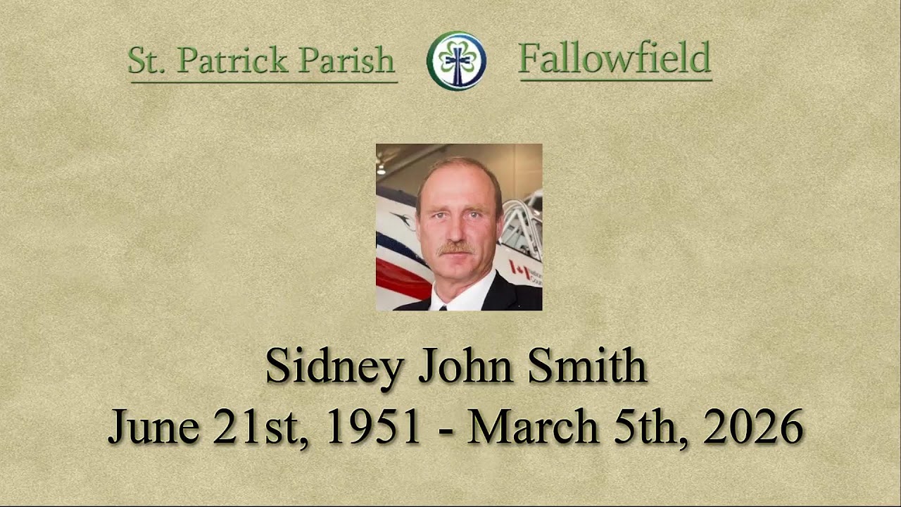 St Patrick, Fallowfield - Funeral of Sydney John Smith, 11:00am March 10, 2026