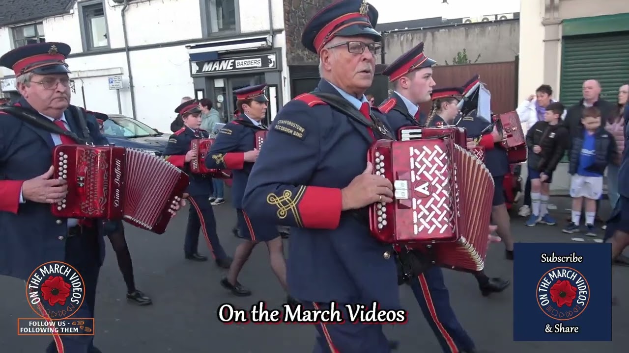 Staffordstown Accordion @ Randalstown Sons of Ulster Band Parade 2024