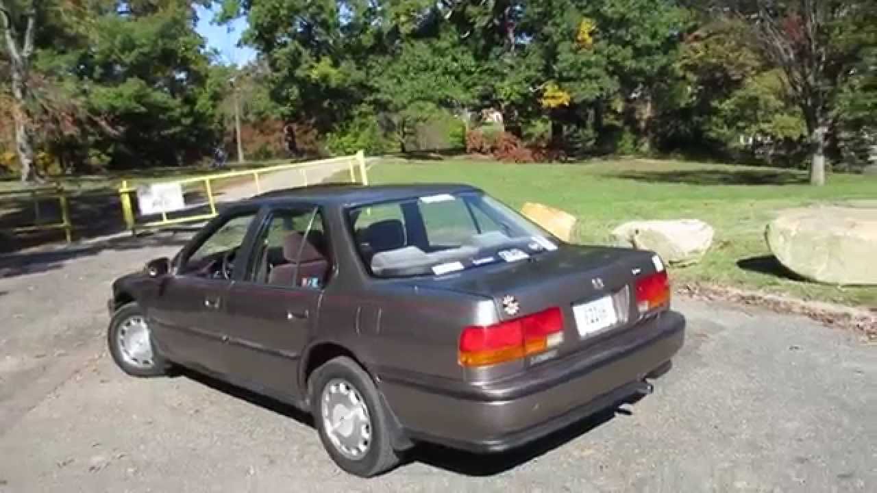Honda Accord EX 1993 года: запуск, краткий обзор, двигатель и обзор