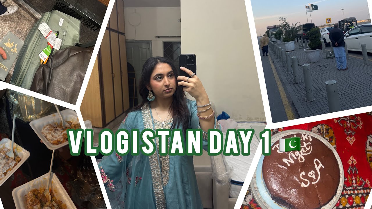 Vlogistan Day 1 | Arriving to Pakistan with NO LUGGAGE 😭😪