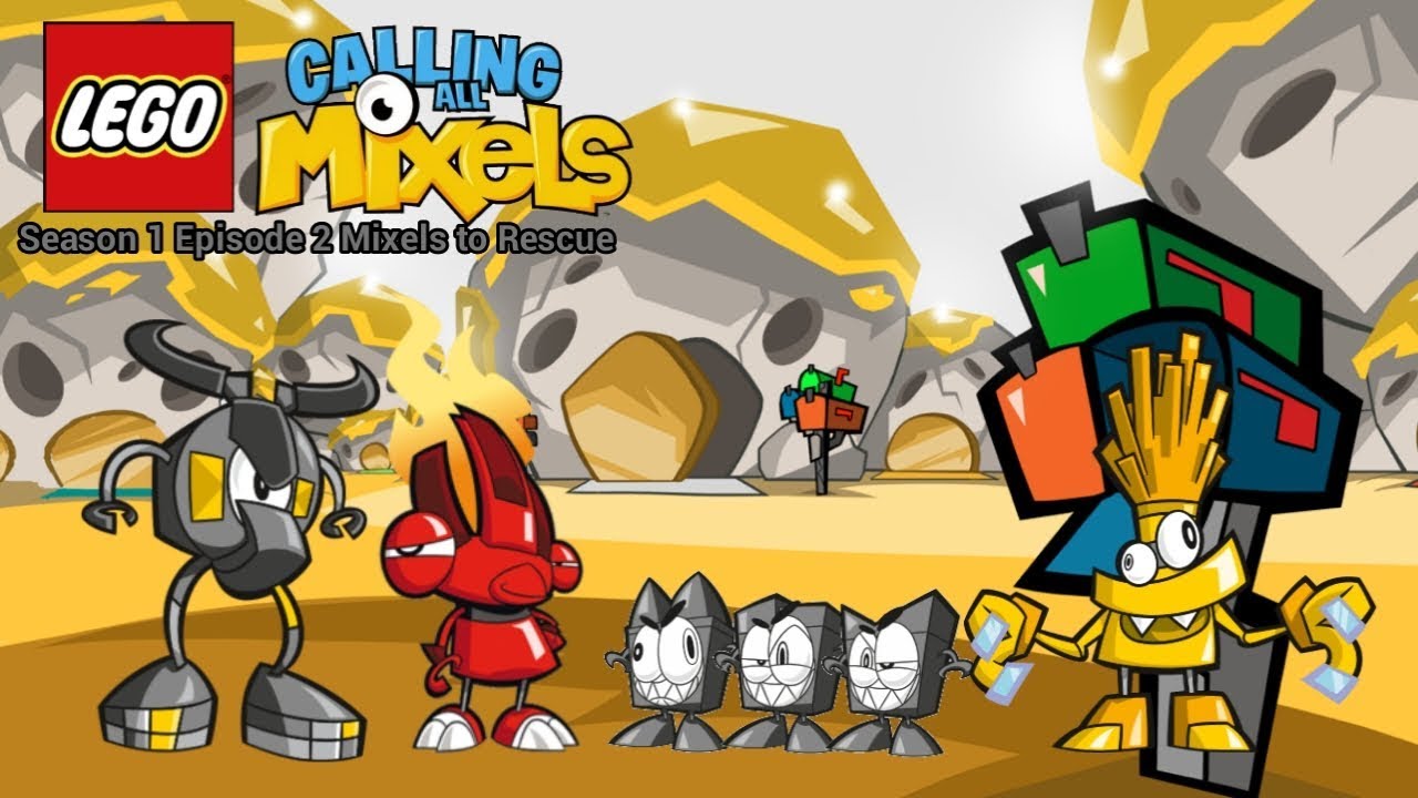 Lego Calling All Mixels Season 1 episode 2 Mixels to rescue (stop motion)