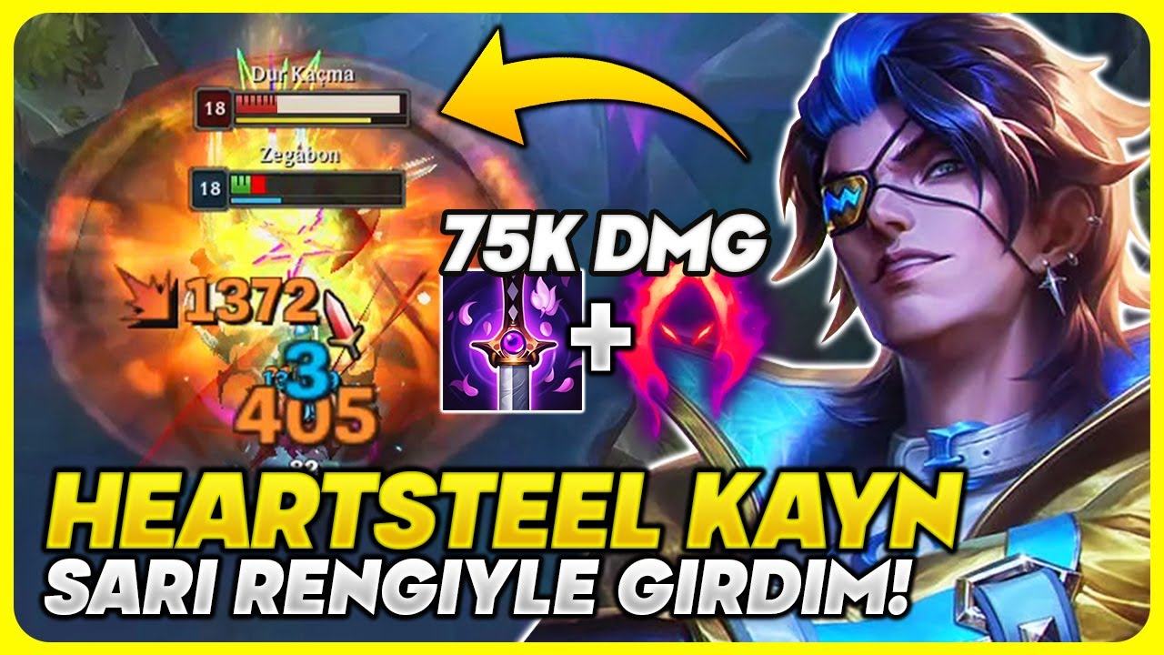 YENİ KAYN KOSTÜMÜYLE HERKESİ TEKLEDİM! | HEARTSTEEL KAYN | Zegabon