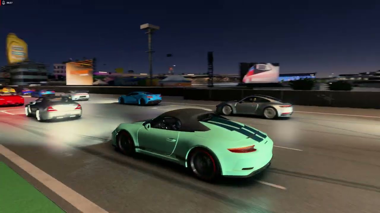 Forza Motorsport 2026 02 21 Porsche 911 Speedster 2019 at Hockenheim GP 10lap AI race,PS 5 controlle