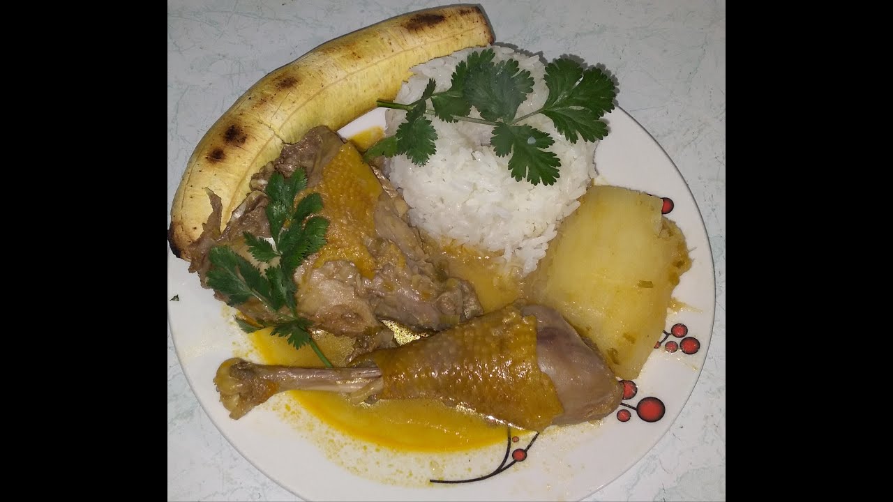 SECO DE GALLINA CRIOLLA (MANABA) SUPER FÁCIL DE HACER