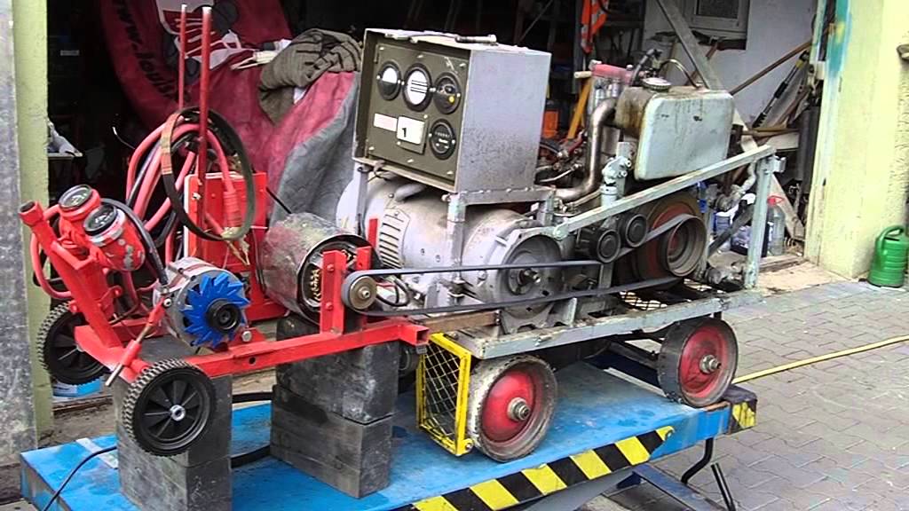 Graphittest im Hatz Dieselmotor