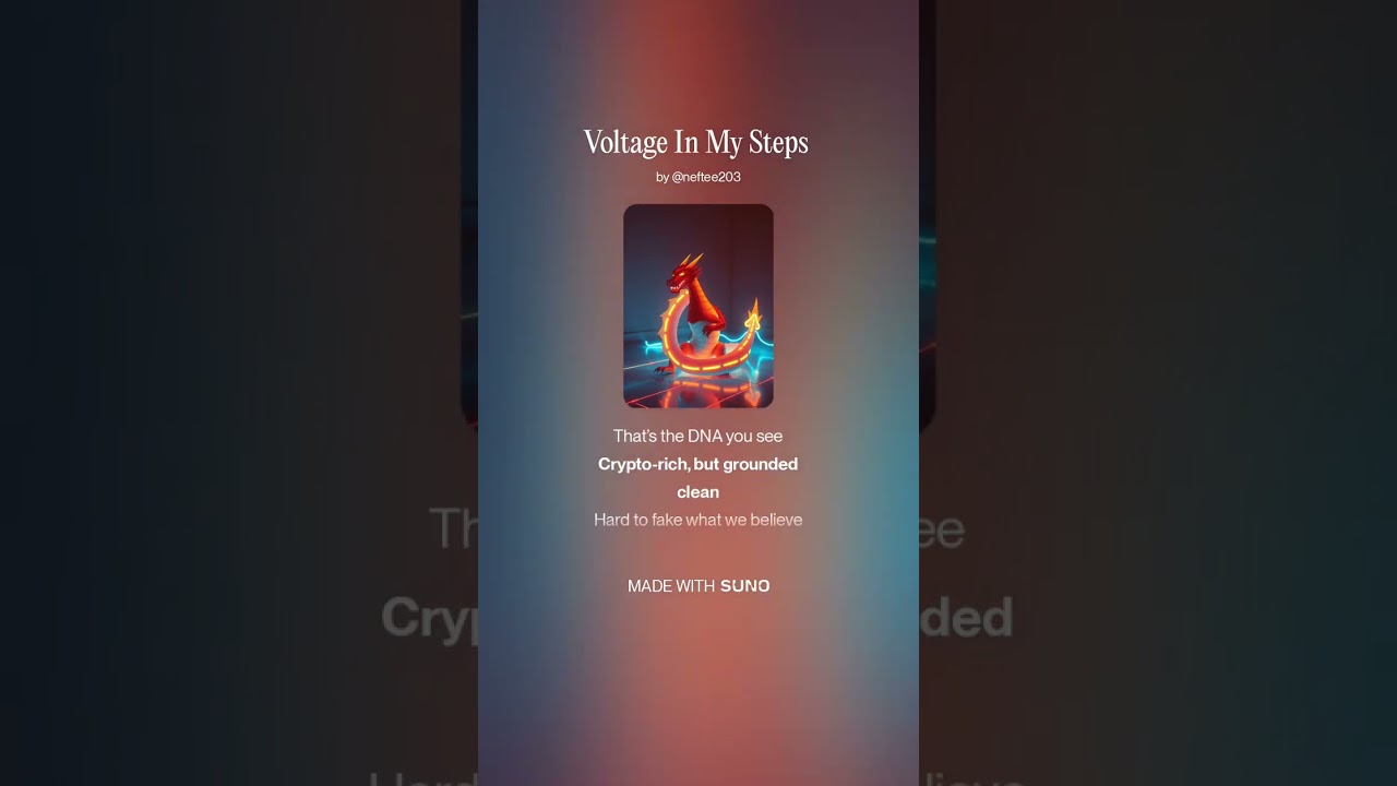 Voltage In My Steps Voltinu.inu Crypto Music Join The Volt Army