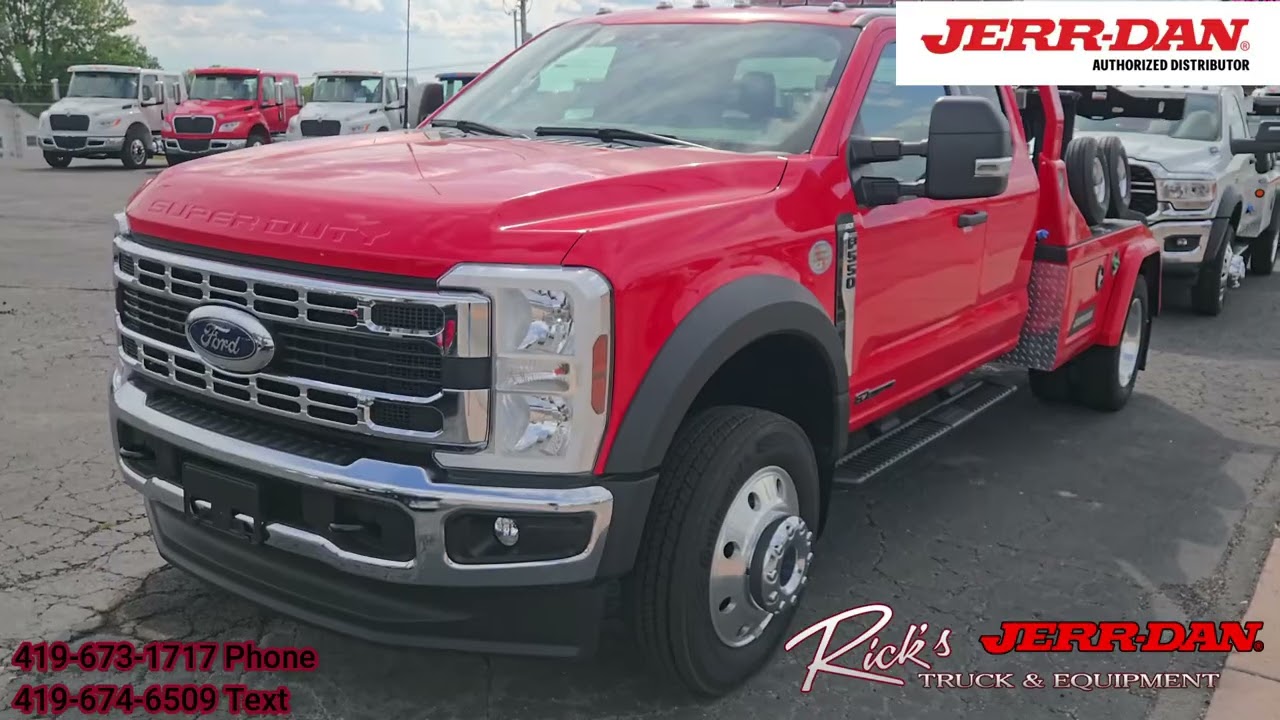 Rick's Truck & Equipment Kenton Ohio Jerrdan Rollback Wrecker Tow Truck Inventory Review JUNE 2025