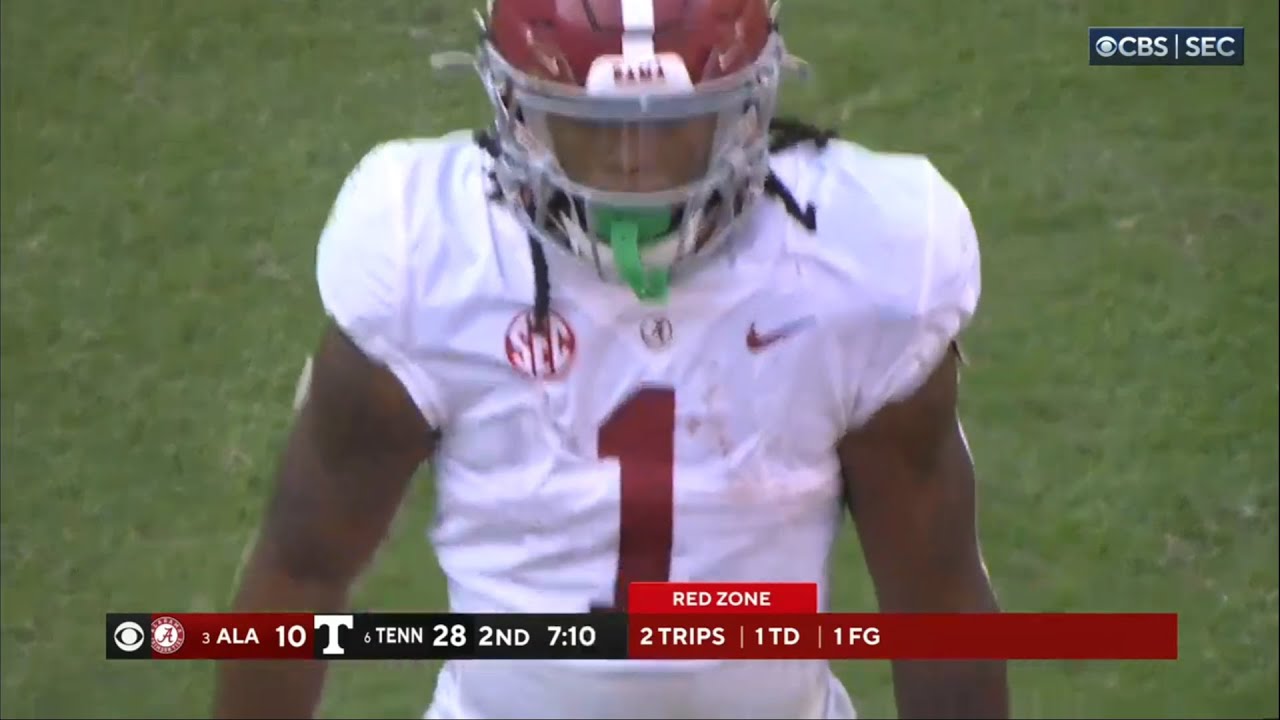 Jahmyr Gibbs vs Tennessee 2022 - Happy feet