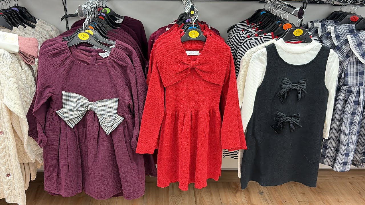 Одежда для девочек Primark от 1,5 до 8 лет. Новая коллекция. Октябрь 2025 г.