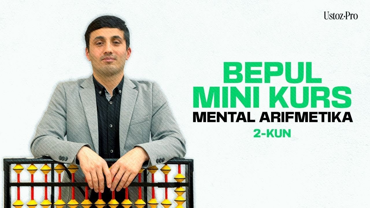 Mental arifmetika orqali 10 mln daromad qilish 2-kun