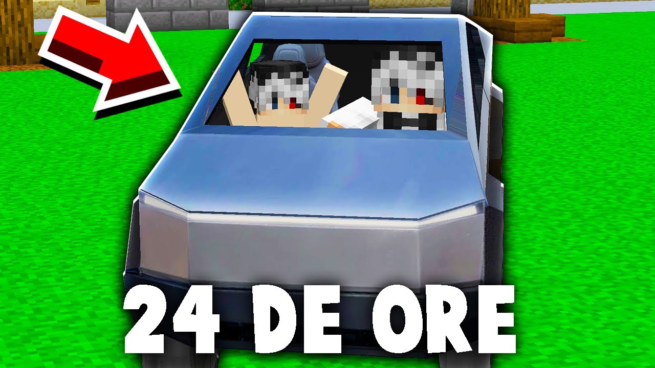 Stau 24 de Ore in Masina din MINECRAFT! *A EXPLODAT?*