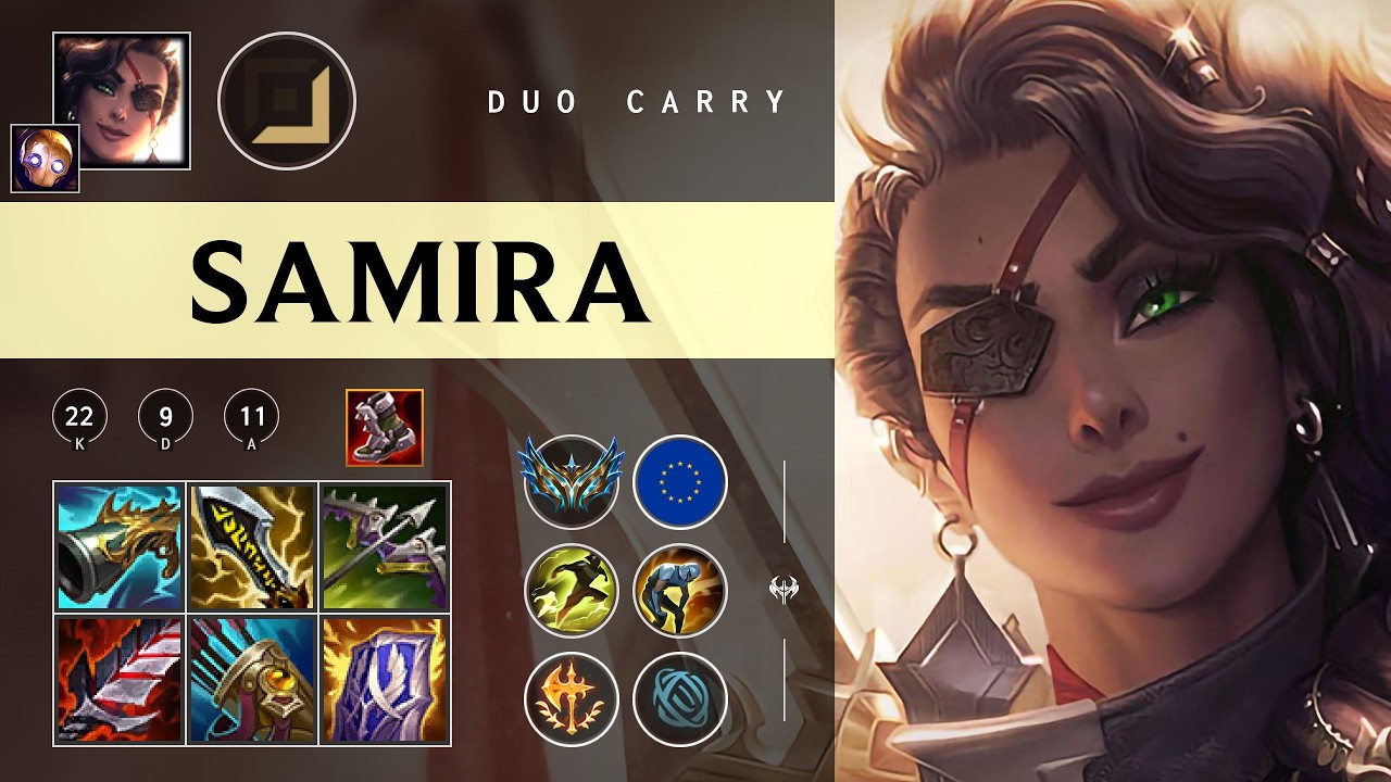 Samira ADC vs Nilah - EUW Challenger Patch 26.06