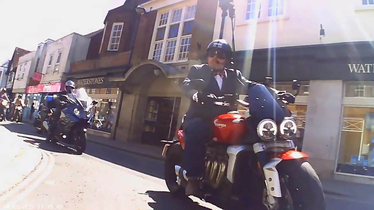 Salisbury DGR Gentleman's Ride for 2025 Bikers Compton Abbas Airfield