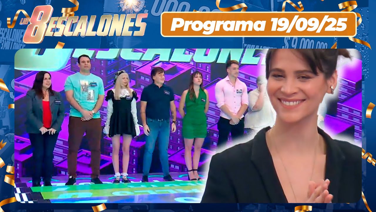 Los 8 escalones de los 2 millones - Programa 19/09/25 - INVITADA: MICA RIERA