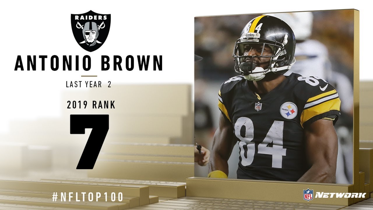 #7: Antonio Brown (WR, Raiders) | Top 100 Players of 2019 | NFL