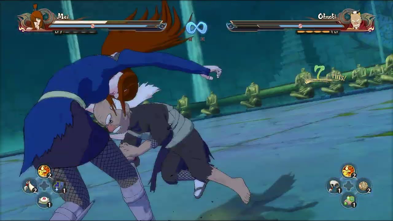 🌋 Mei vs Ohnoki | Lava Style vs Dust Release | Jump Force Battle