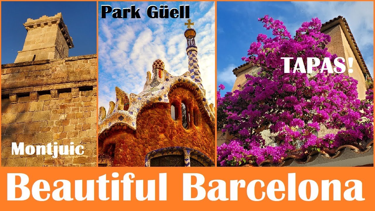 Travel to Barcelona | It`s Amazing! You NEED To See Montjuic Castle, Park G&uuml;ell, and Spanish Tapas!