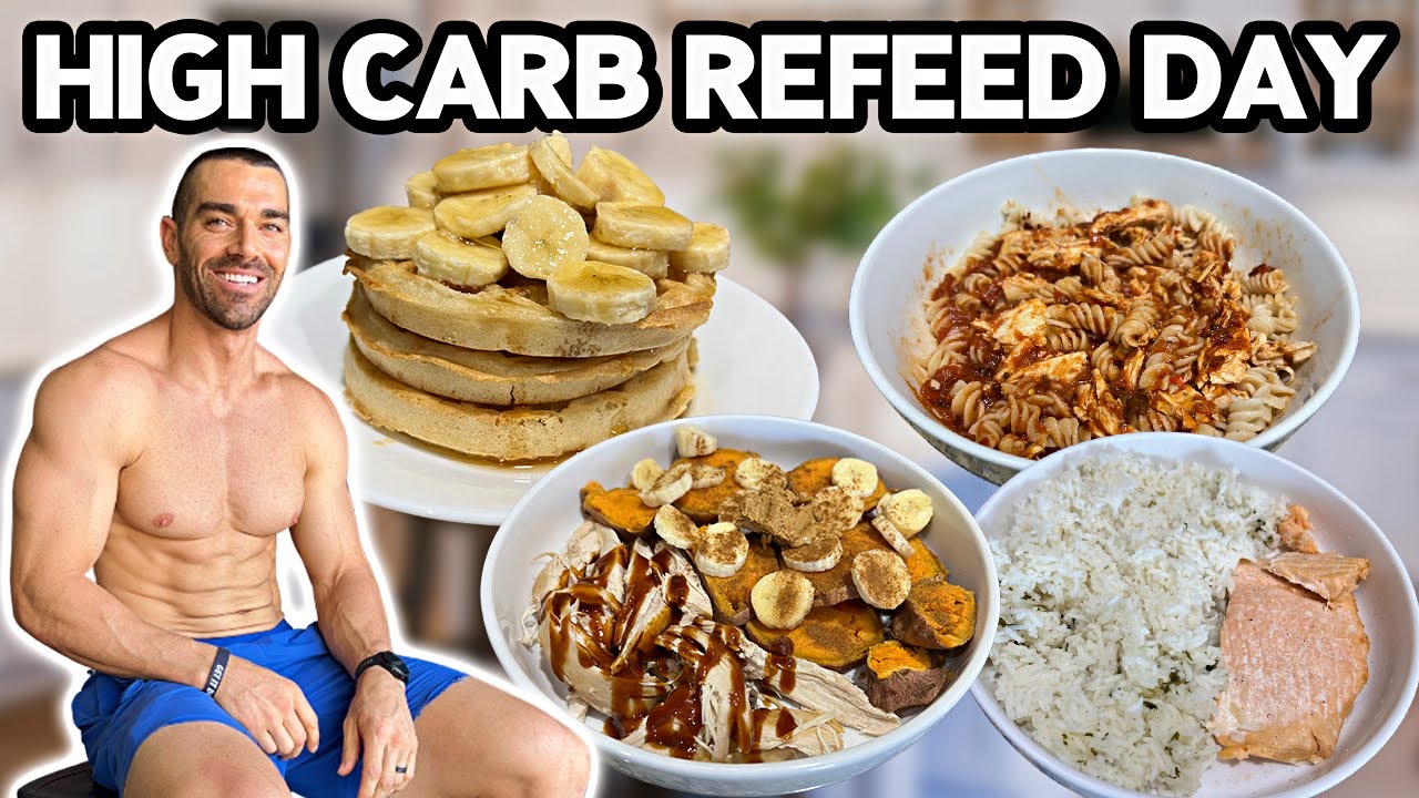 Why High Carb Refeeds Are Essential | My Full Refeed Day!