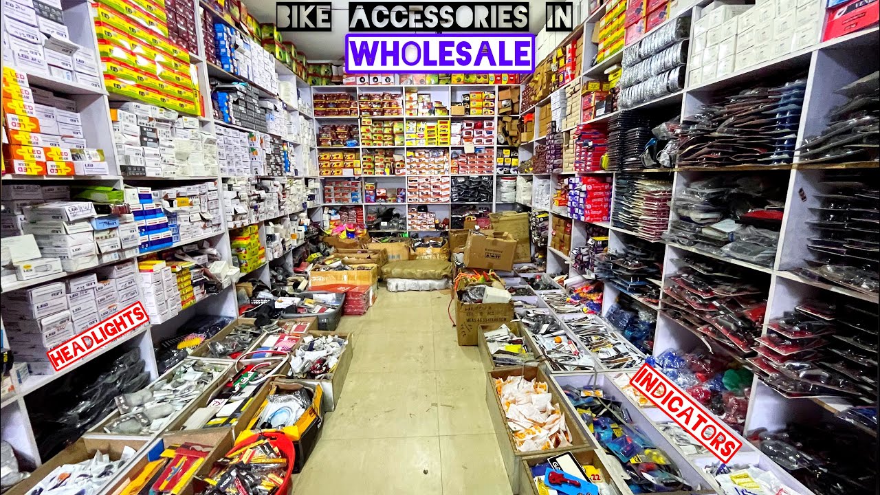 Bike Decoration Accessories in Wholesale Part 2😎|| Boss light, Leds, Cafe Racer Parts || BK Vlogs