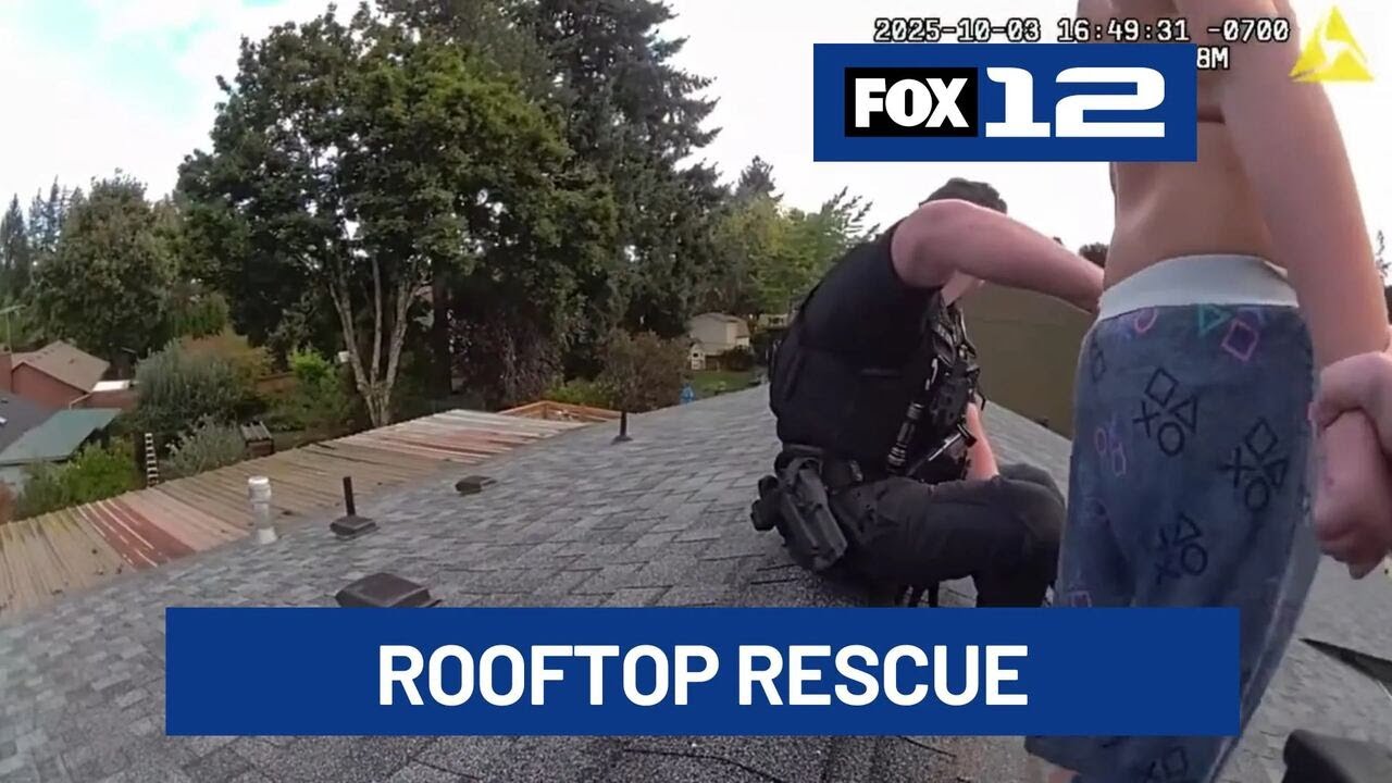 Sherwood police share rooftop rescue of 9-year-old with autism