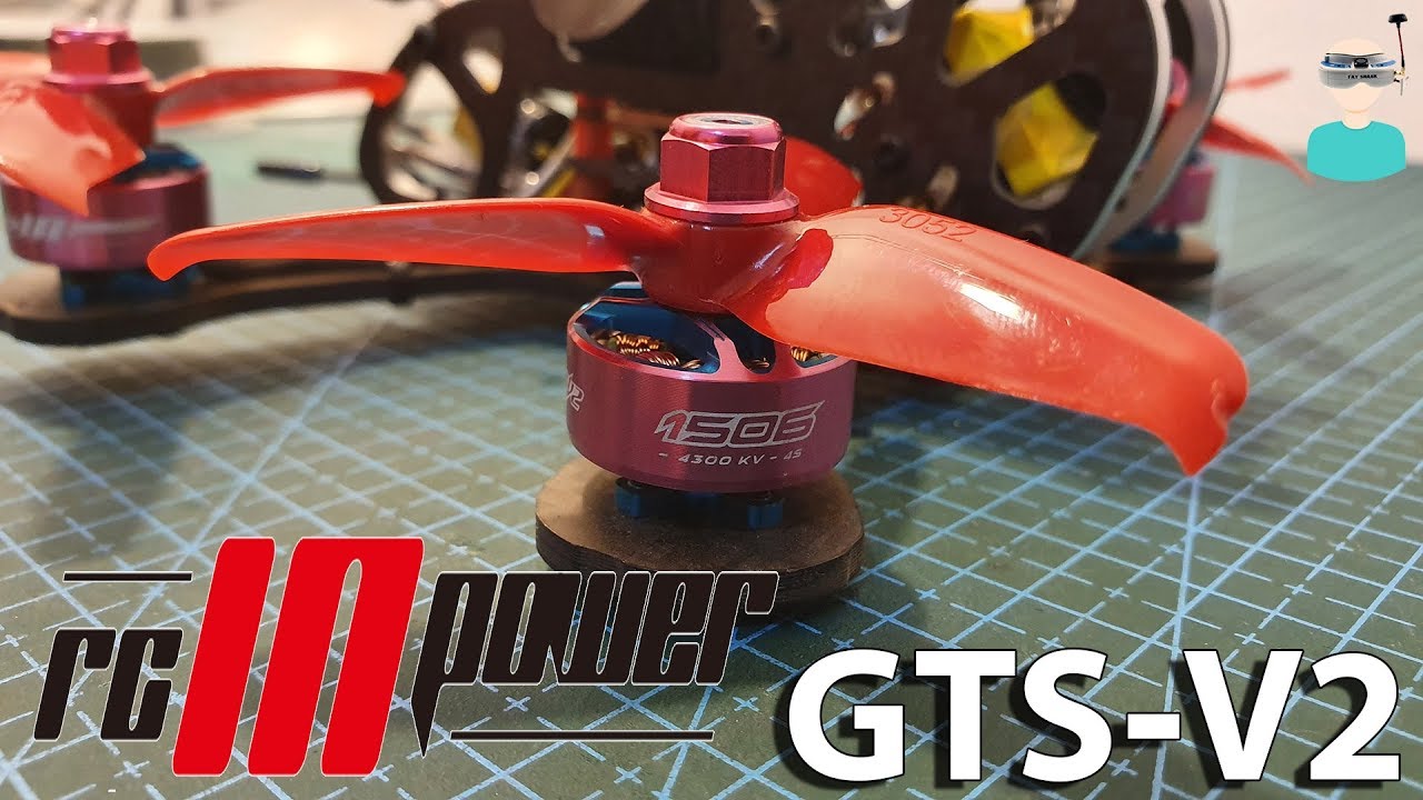 RCINPower GTS-V2 1506 4300KV Motors - Thrust Test & Flight Footage