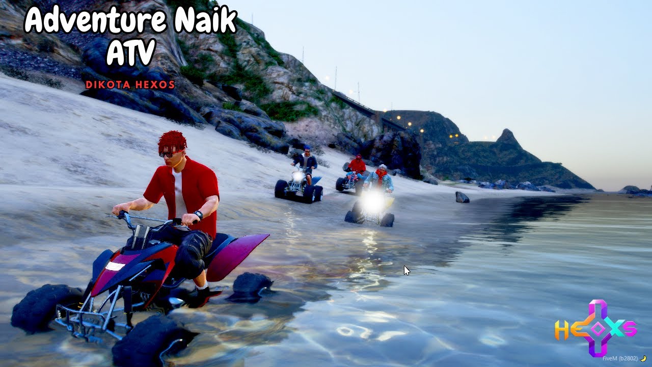 ADVENTURE NAIK ATV DI KOTA HEXOS ROLEPLAY #HexosRP #hexosroleplay