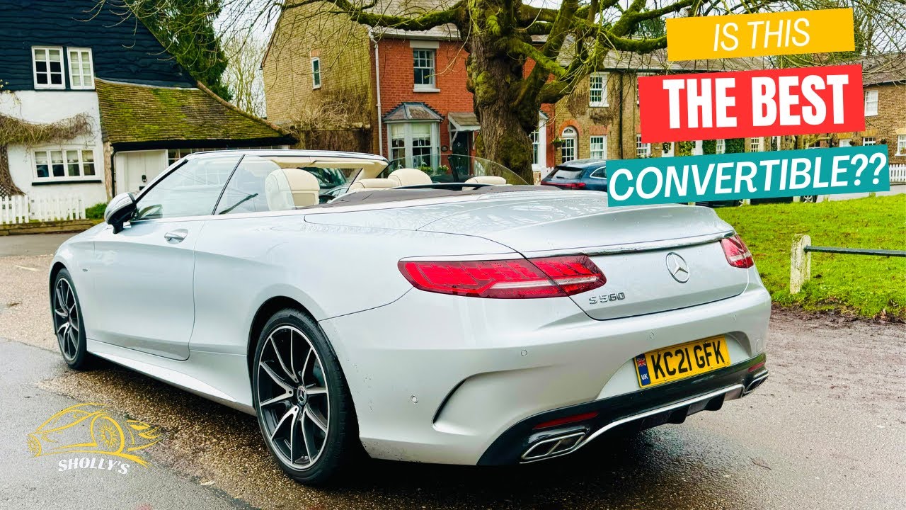 Mercedes-Benz S-Class S560 Review [ CABRIOLET 4L V8 463hp] 0-62/0-100