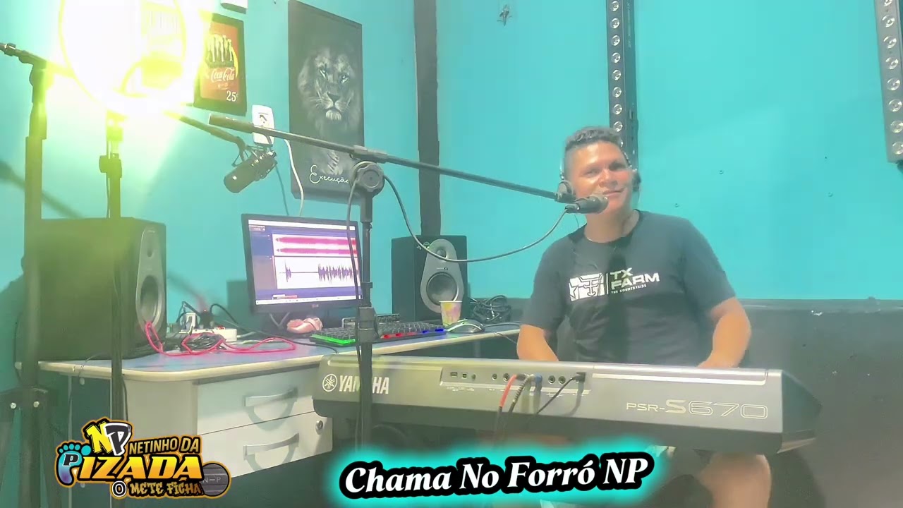 Np netinho Da Pizada / Forró Mete Ficha Ao Vivo 🎤🎹🔈