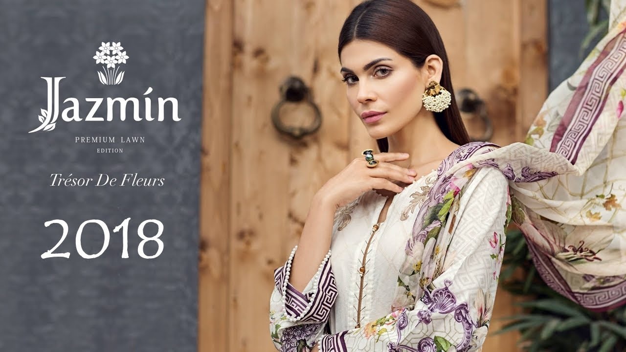 Jazmin Premium Edition Lawn By Baroque 2018