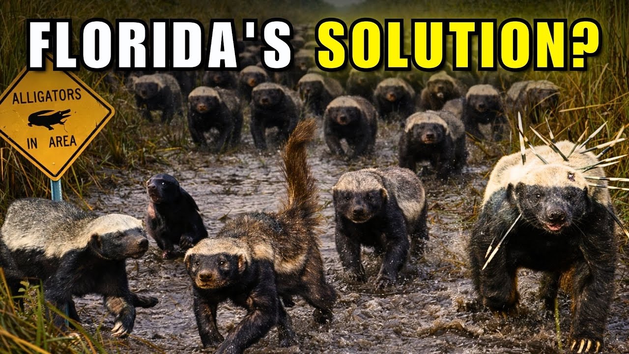Releasing Thousands of Honey Badgers in Florida to SAVE The Ecosystem
