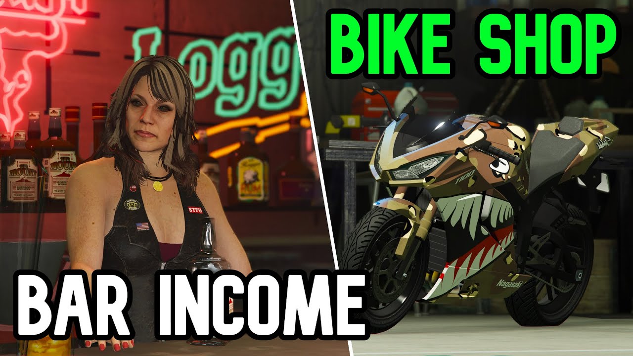 Gta 5 Mc Clubhouse Custom Bike Shop & Bar Resupply