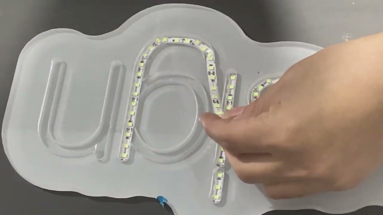 How to make neon sign? How to make second generation separate LED neon sign? #neonsign #neonflex