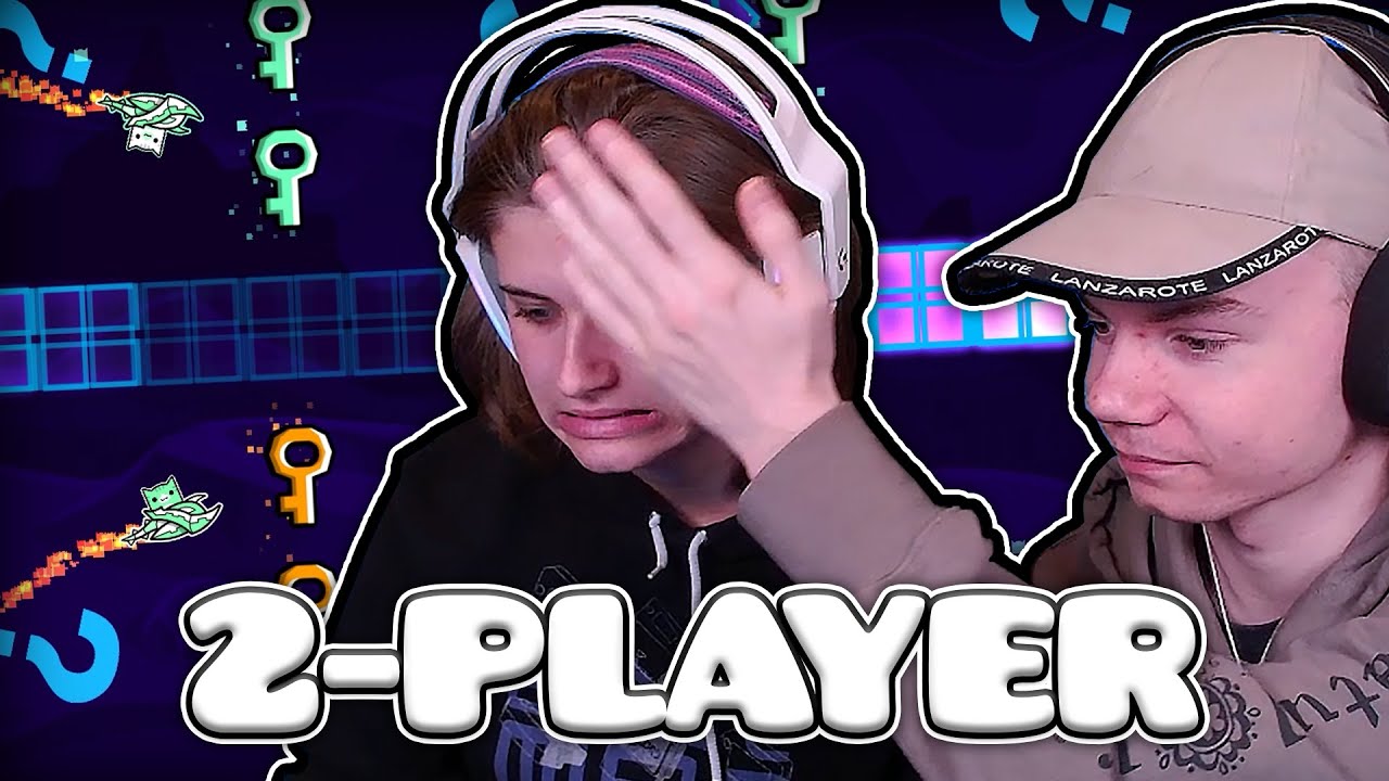 Ваши ИСПЫТАНИЯ ДЛЯ 2 ИГРОКОВ были БЕЗУМНЫМИ (Geometry Dash)
