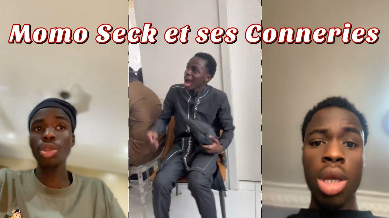 Les délires de Momo Seck 😂_ Bawzeu Bawzeu avec sa mère Eva tra et Pape Cheikh Diallo