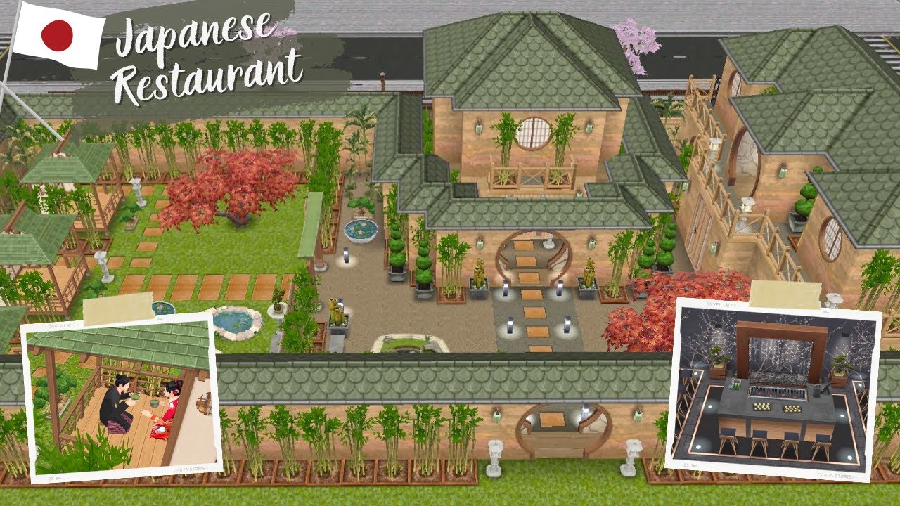 Sims Freeplay || Japanese Restaurant 🍱🥢 + Live Build! (Joyous Japan Update)