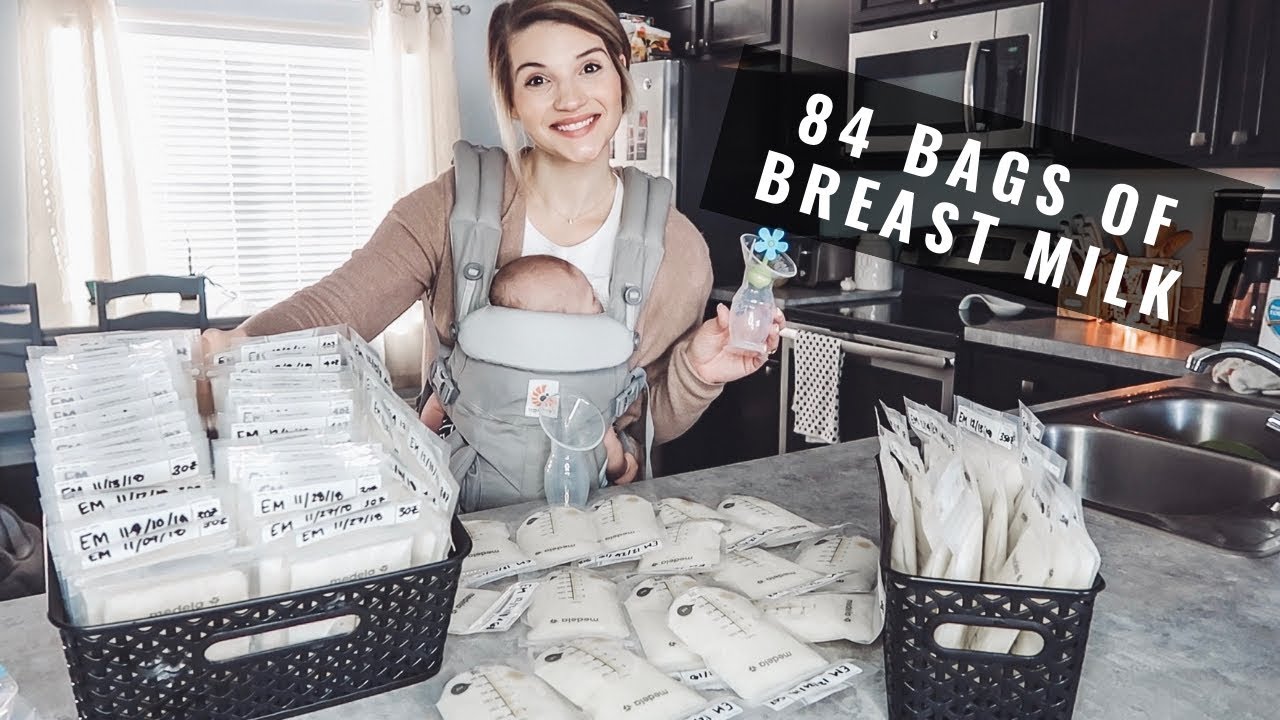 BREASTFEEDING ROUTINE | Q&A+ HOW I BUILT MY STASH